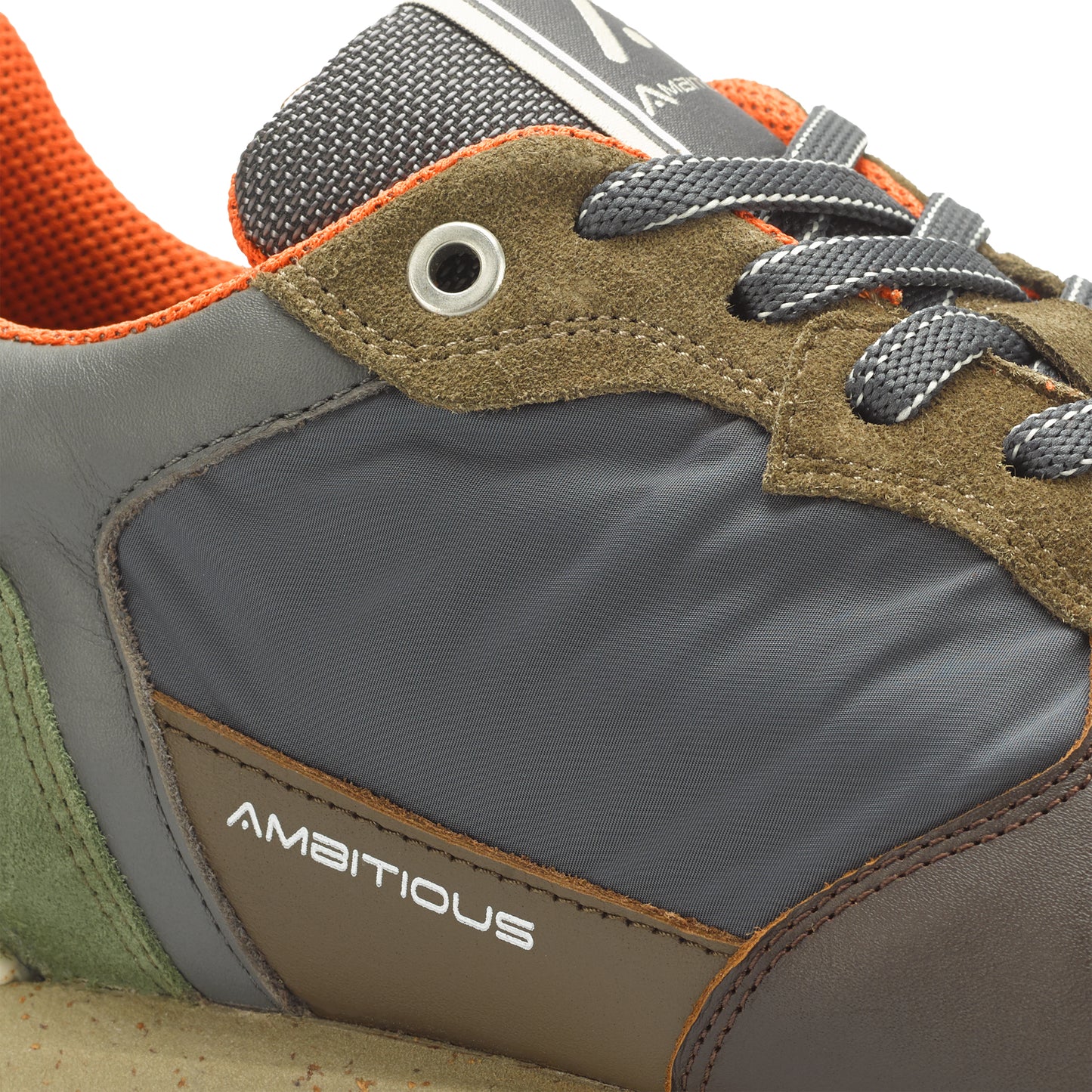 Ambitious Grey and Khaki Trainer