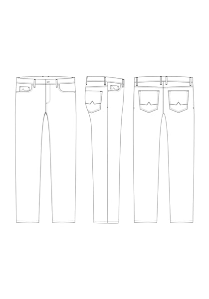 Dynamic Regular Wash Blue Jean