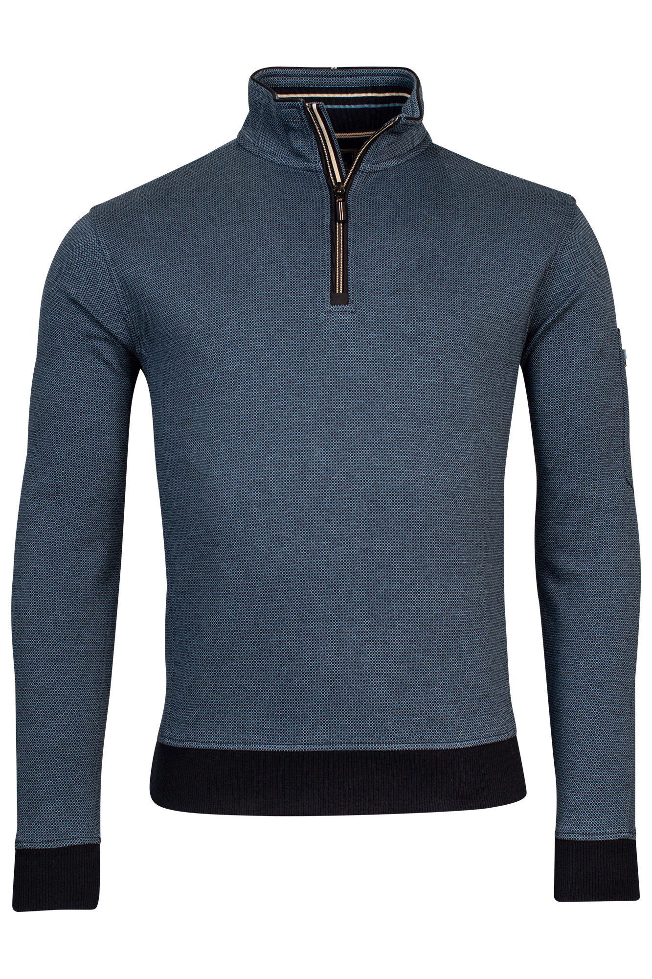 Baileys Blue Half Zip Jumper