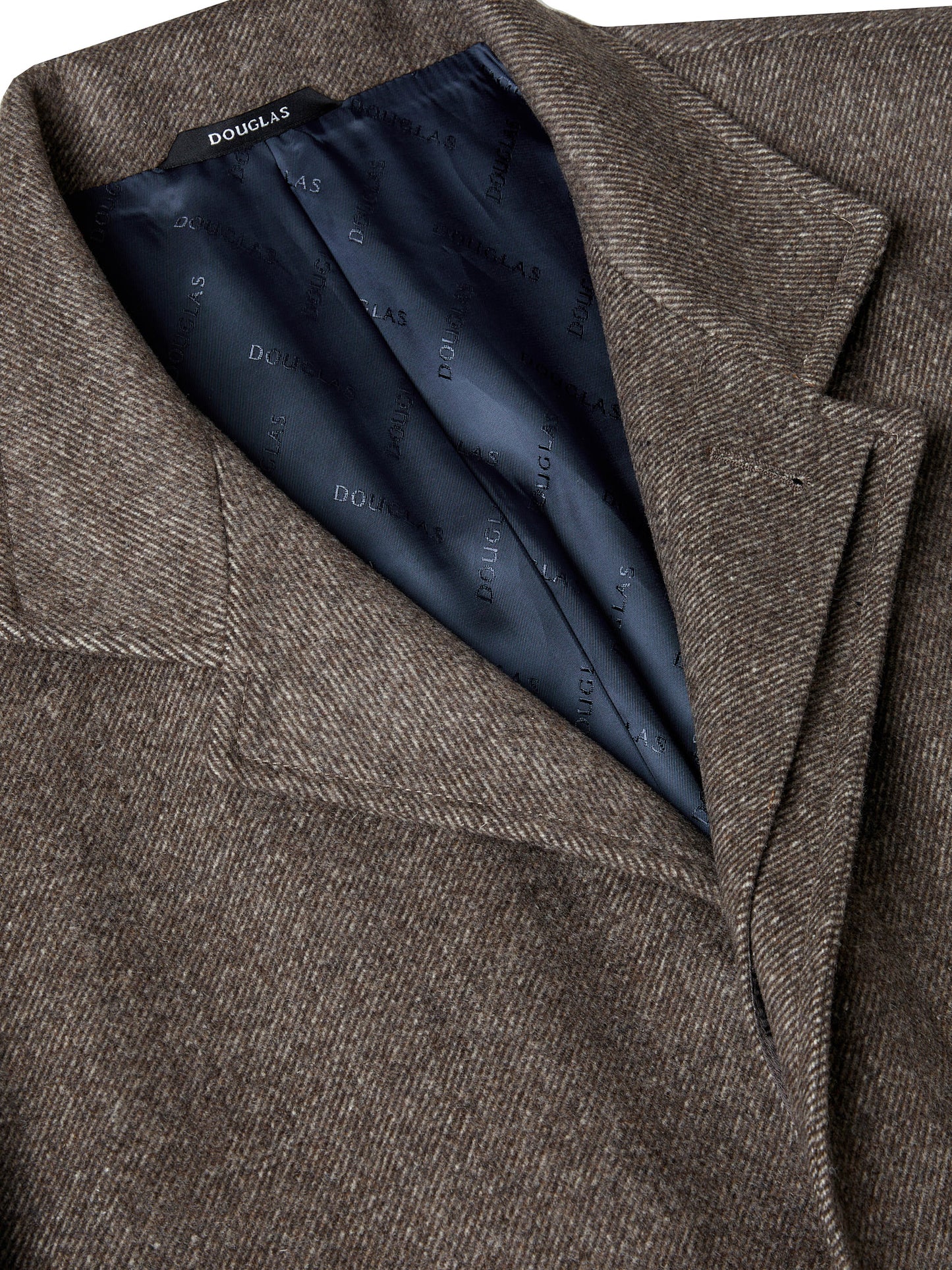 DG Taupe Tailored Wool & Cashmere Coat