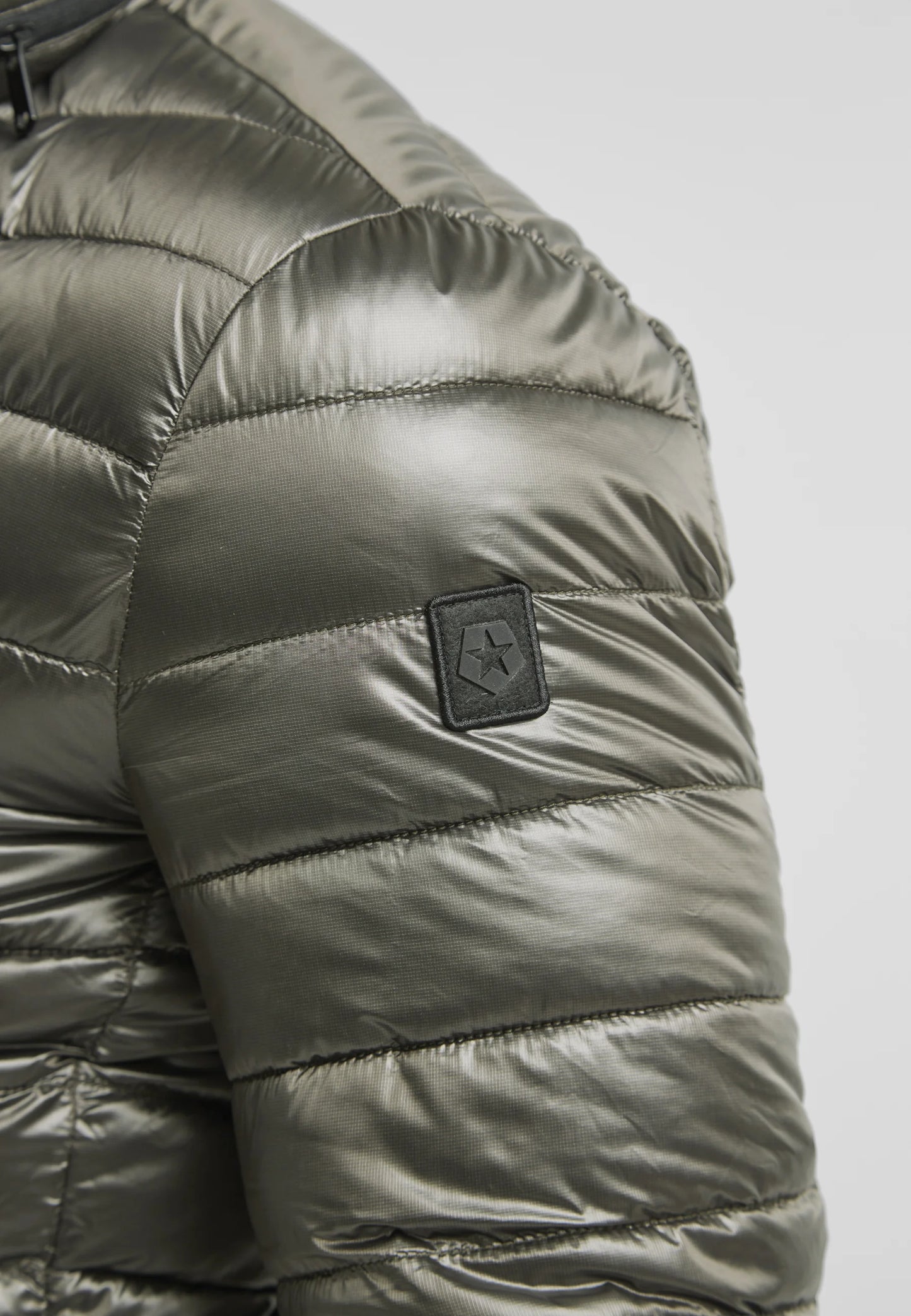 Milestone Grey Quilted Jacket