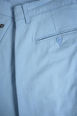 Matinique Light Blue Cotton Shorts