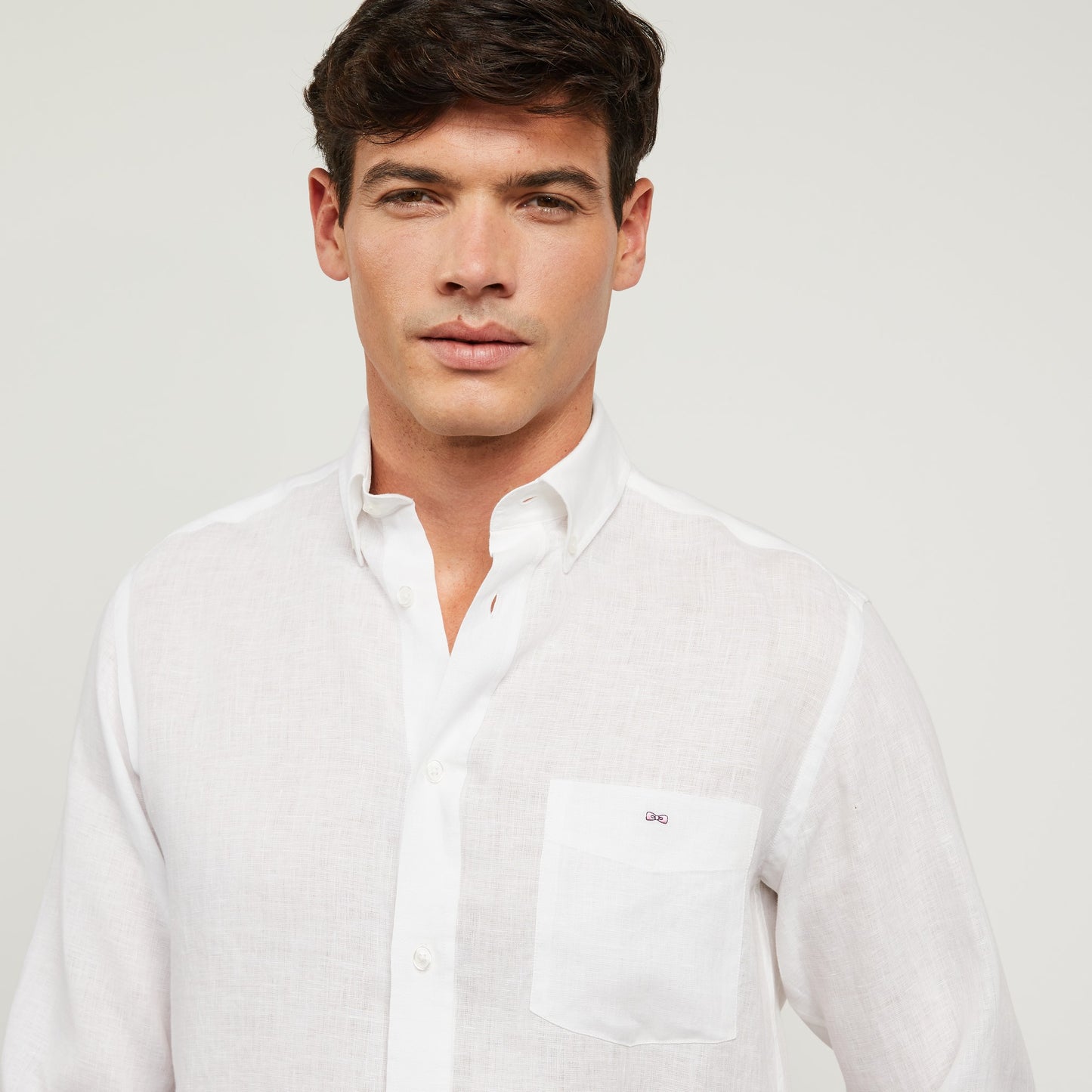 Eden Park White Linen Shirt