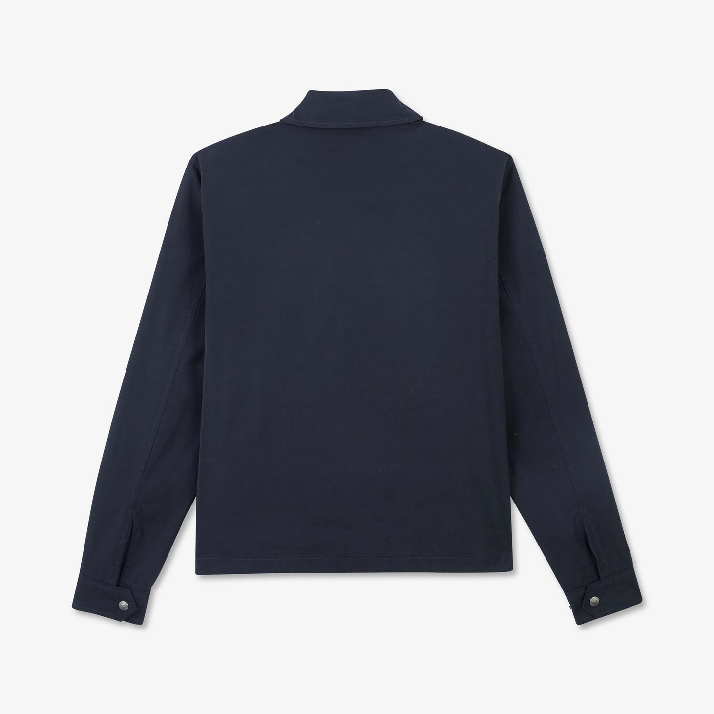 Eden Park Water-Resistant Navy Cotton Zip Jacket