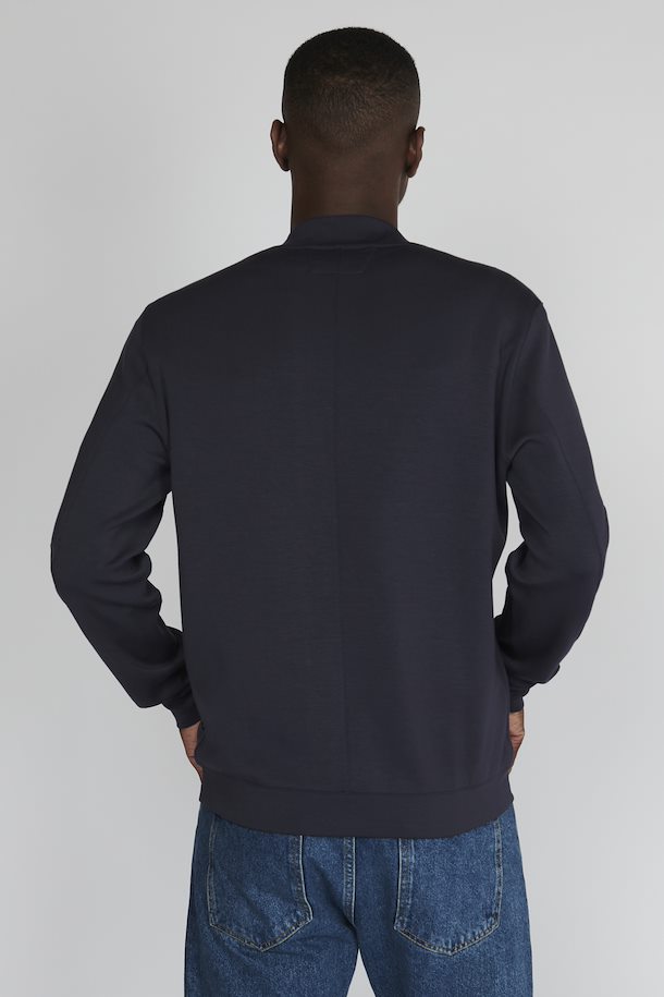 Matinique Navy Full Zip Jacket