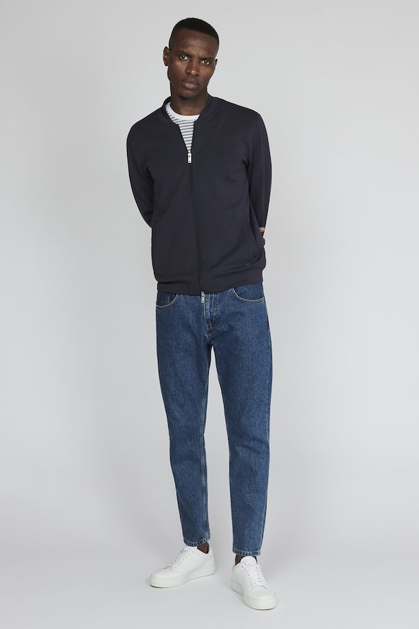 Matinique Navy Full Zip Jacket