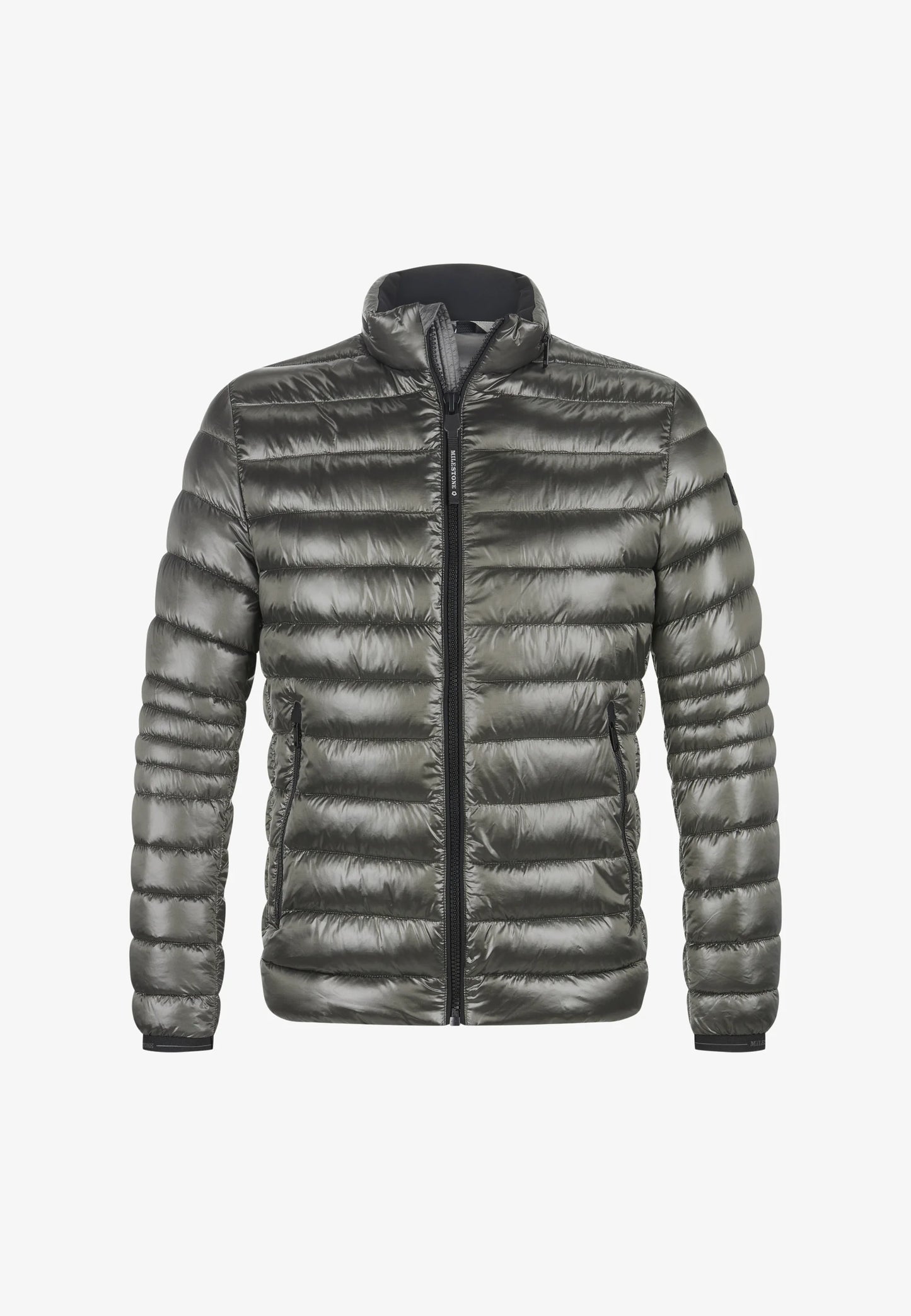 Milestone Grey Quilted Jacket