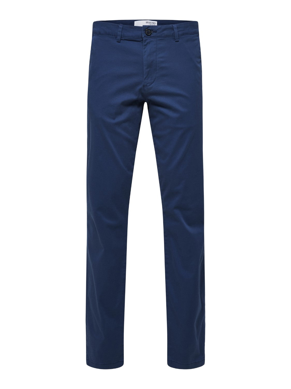 SELECTED Denim Blue Slim Fit Flex Chinos