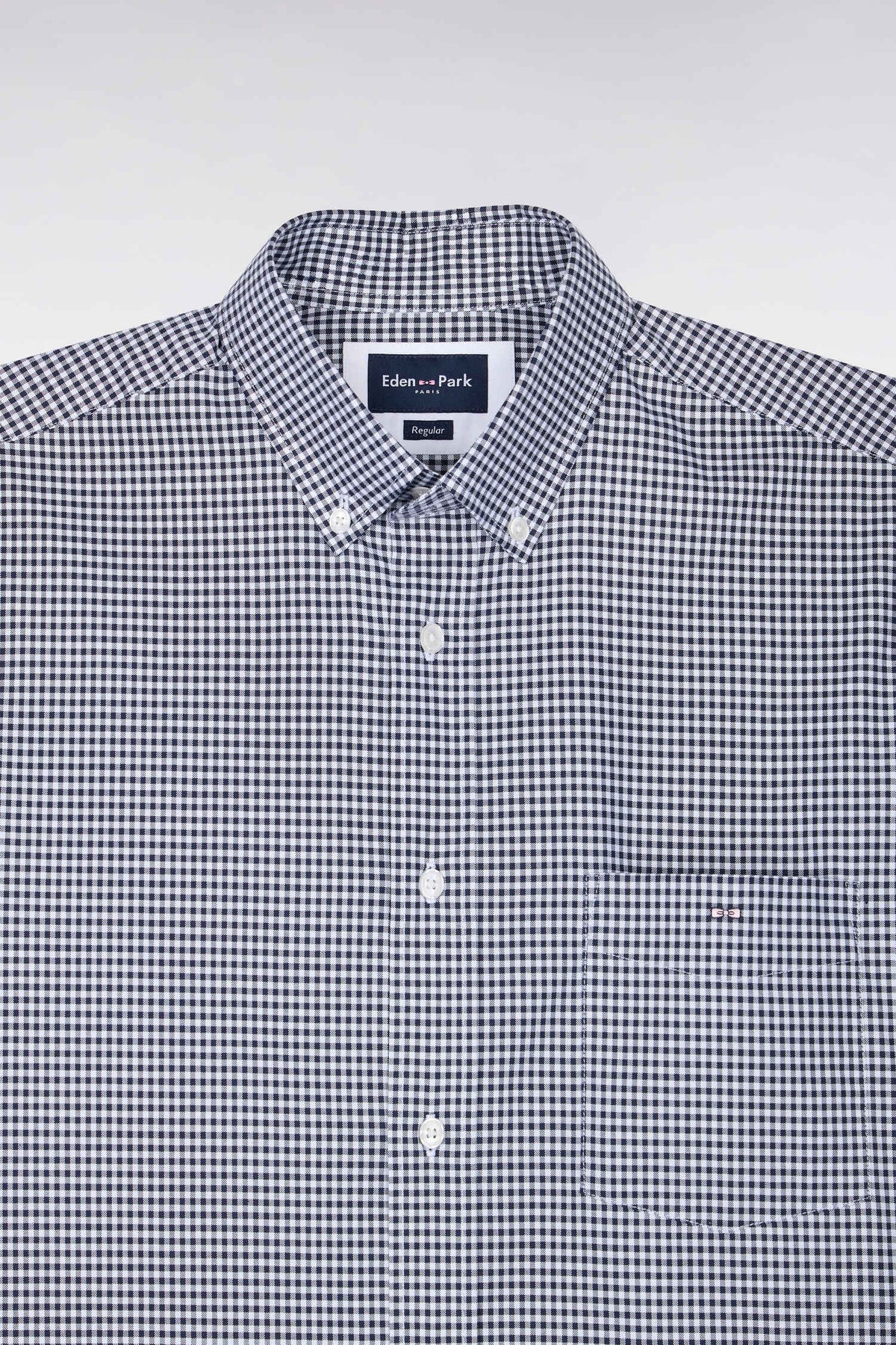 Eden Park Gin Tonic Vichy Shirt - Navy - photo 3