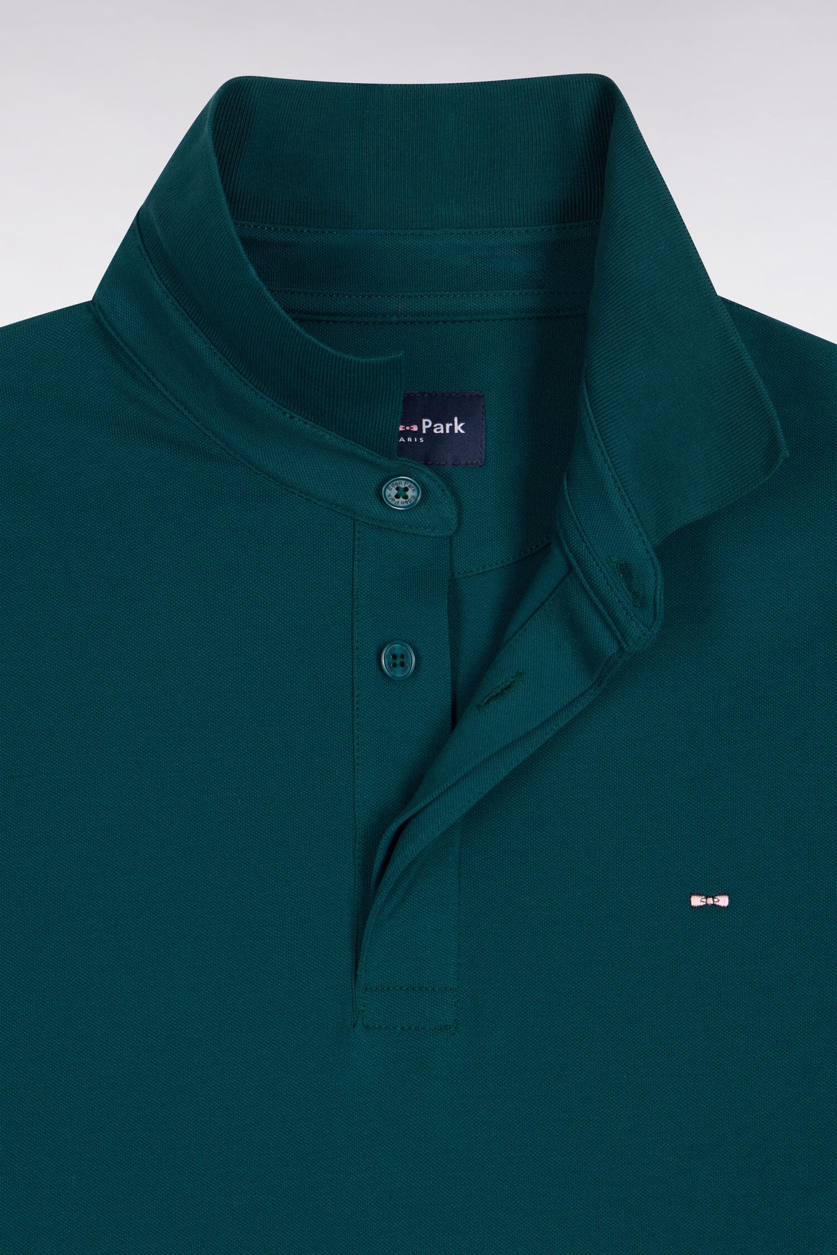 Eden Park Plan de Jeu Long Sleeve Polo - Futaie - photo 3