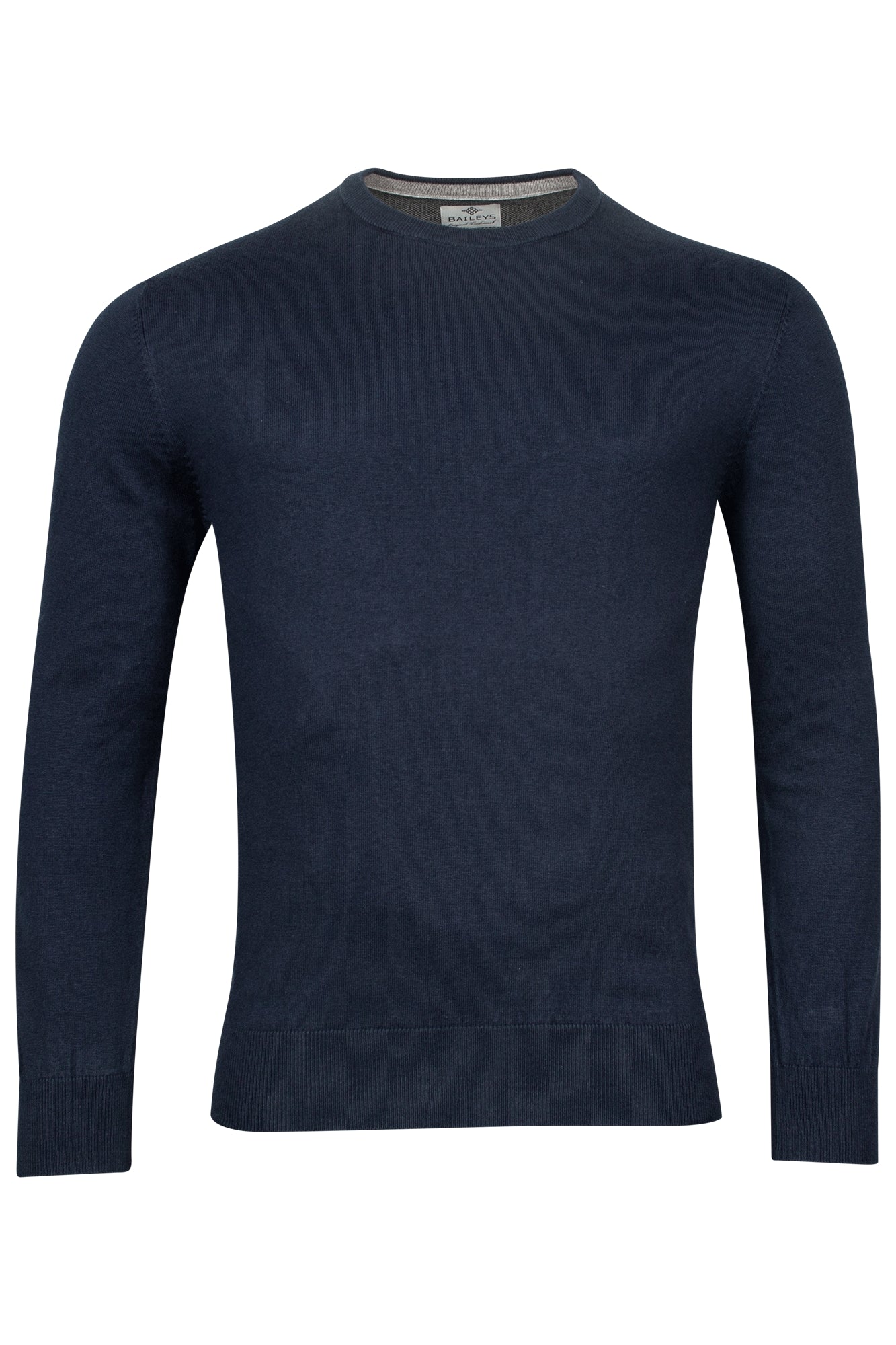 Baileys Navy Crew Neck Knit
