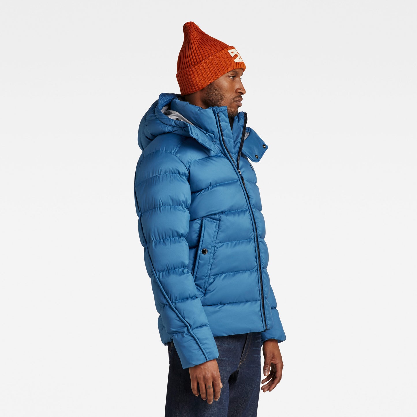 G-star Blue Puffer Jacket