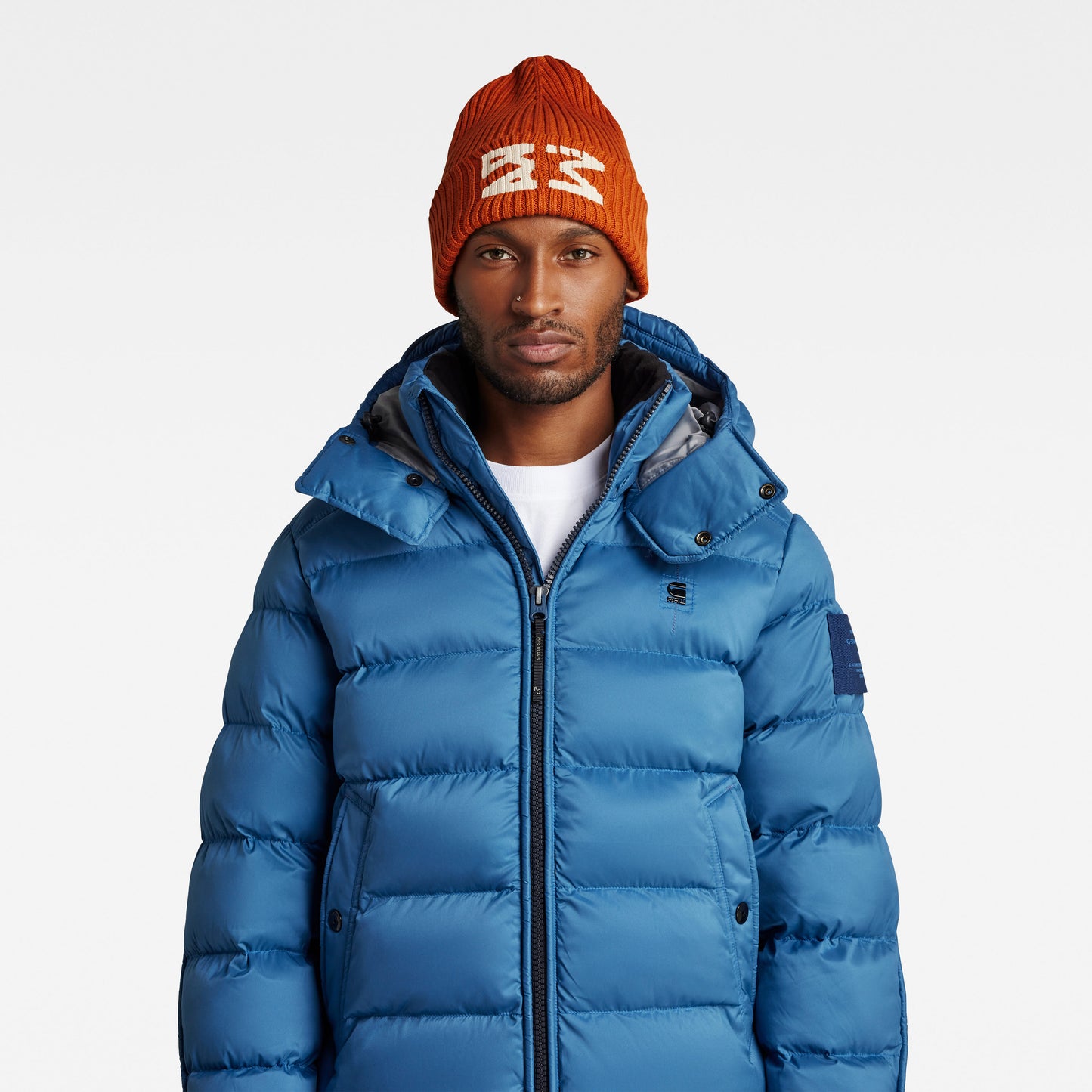 G-star Blue Puffer Jacket