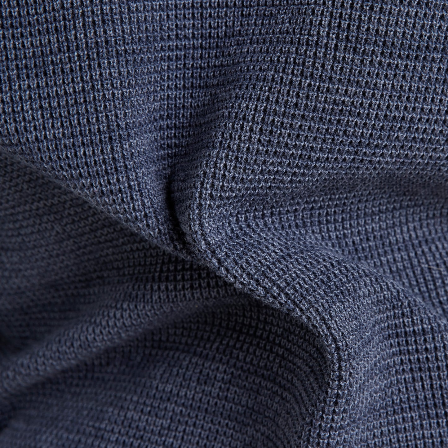 G-Star Mixed Blue Biker Full-Zip Knit Cardigan