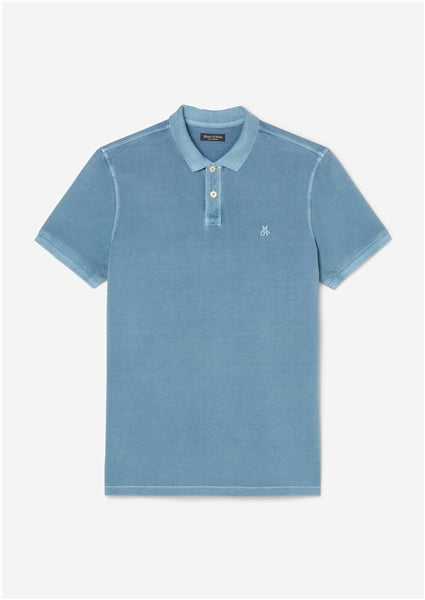 Marc O'Polo Kashmir Blue Poloshirt