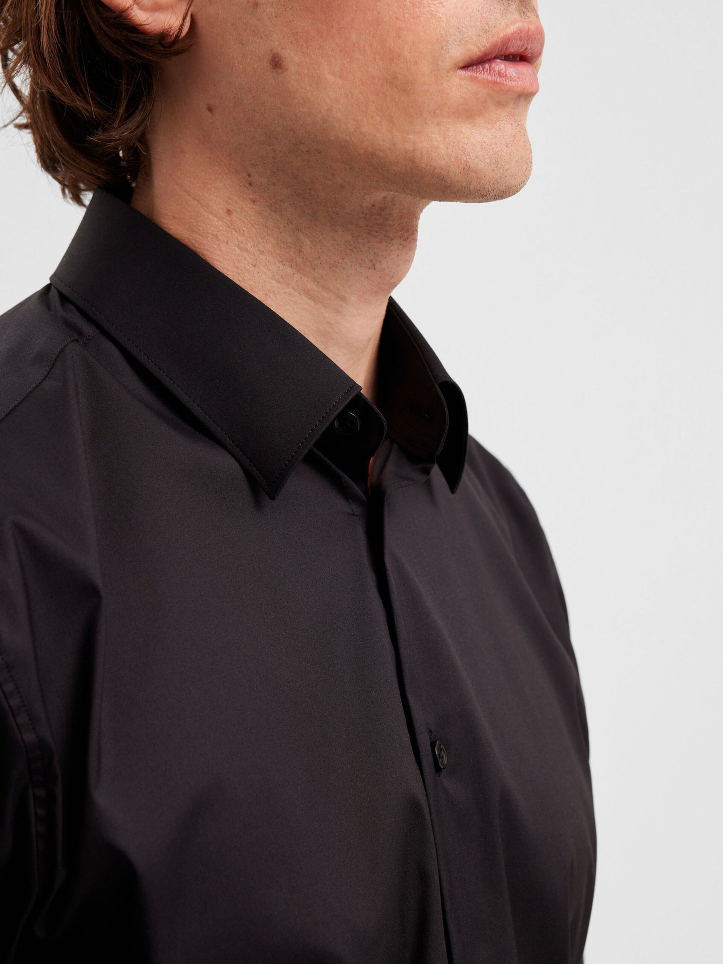 SELECTED Black Long Sleeve Shirt