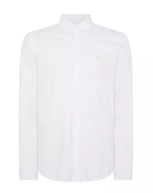 Remus Uomo White Long Sleeved Casual Shirt