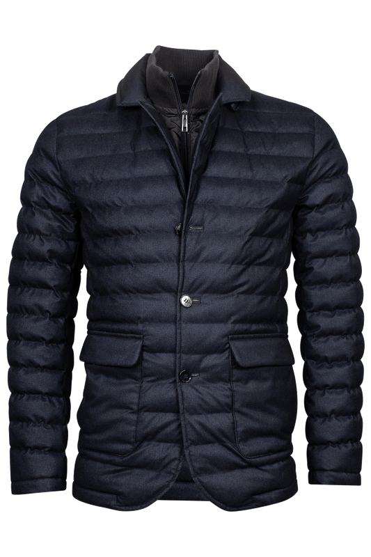 Giordano Navy Padded Blazer Jacket