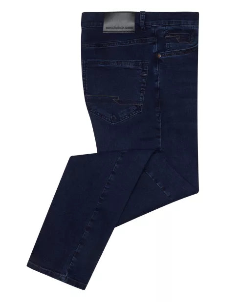 Remus Uomo Navy Rogan Straight Leg Jeans