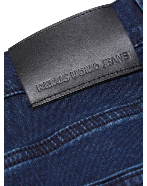 Remus Uomo Navy Rogan Straight Leg Jeans