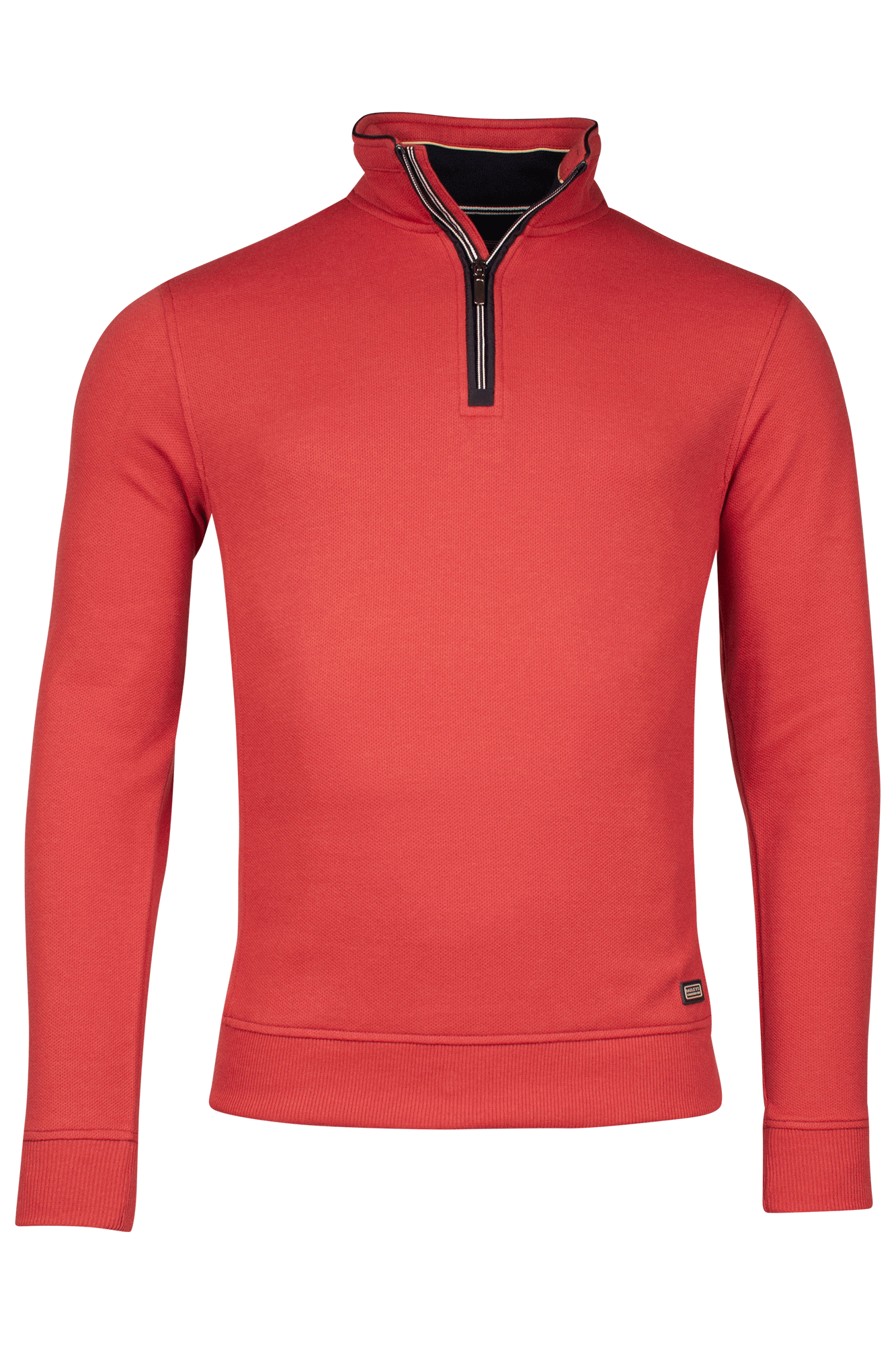 Baileys Coral Red Half Zip Jumper