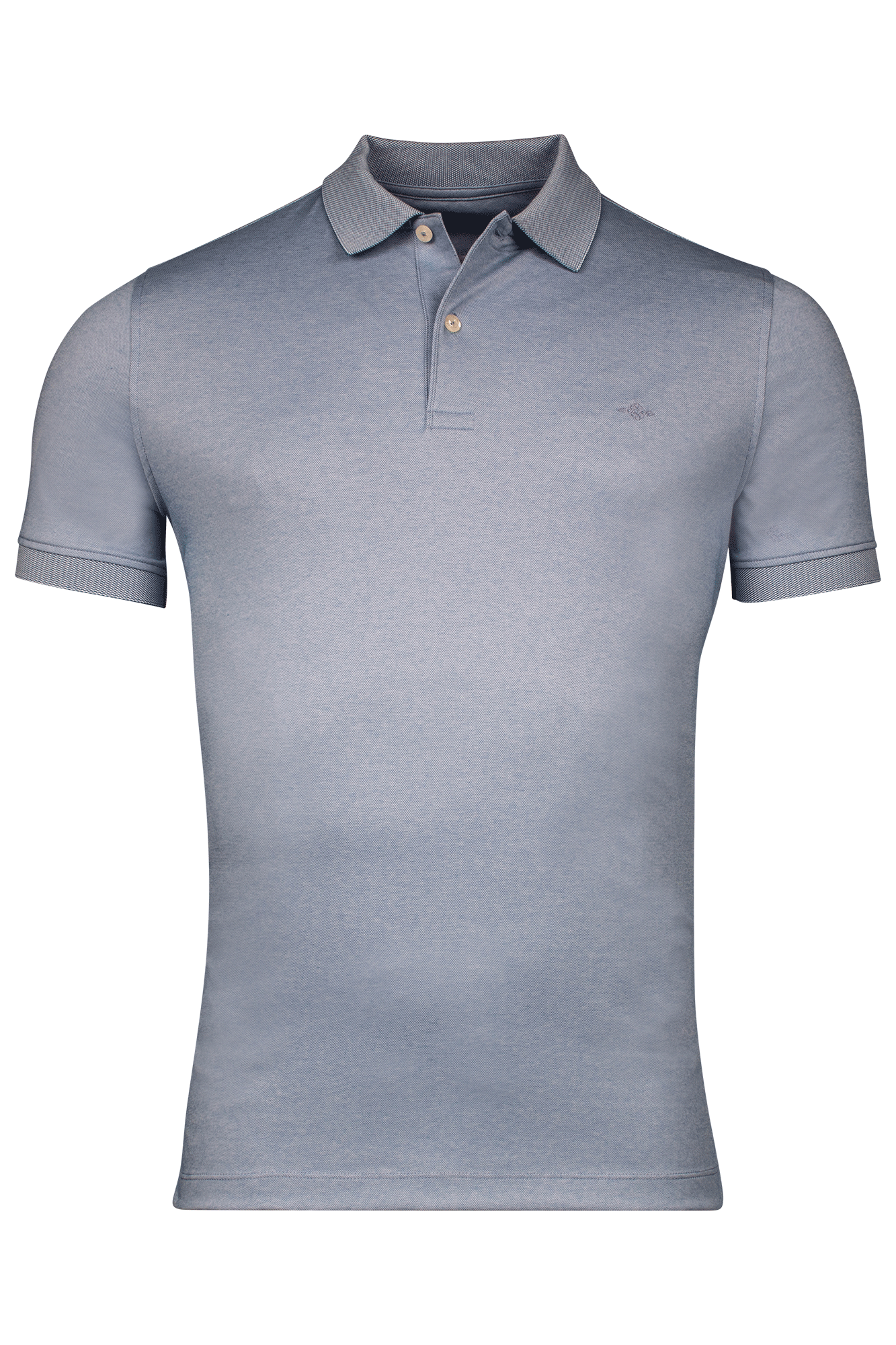 Baileys Steel Blue Pique Poloshirt