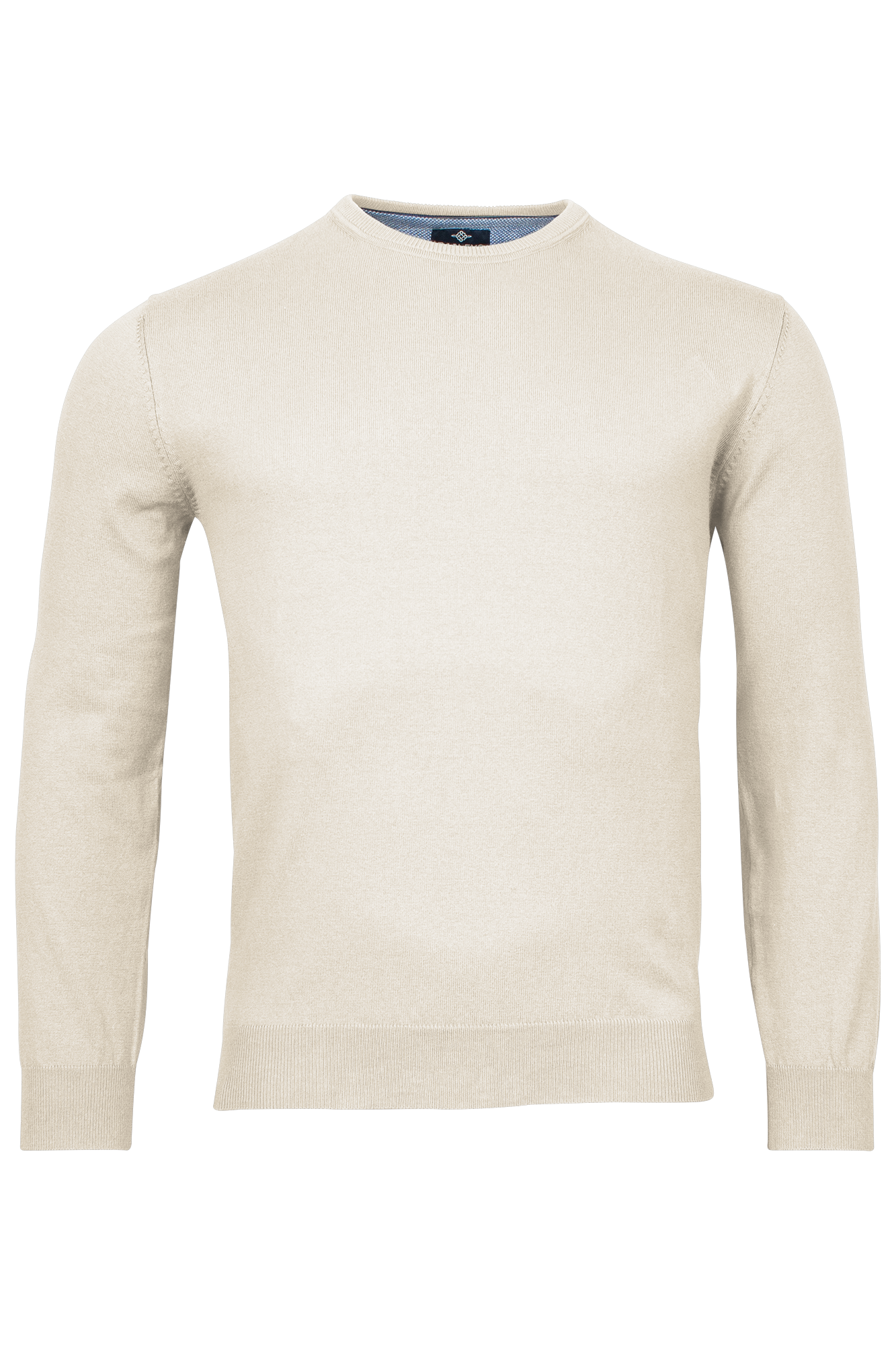 Baileys Cream Round Neck Cotton Jumper