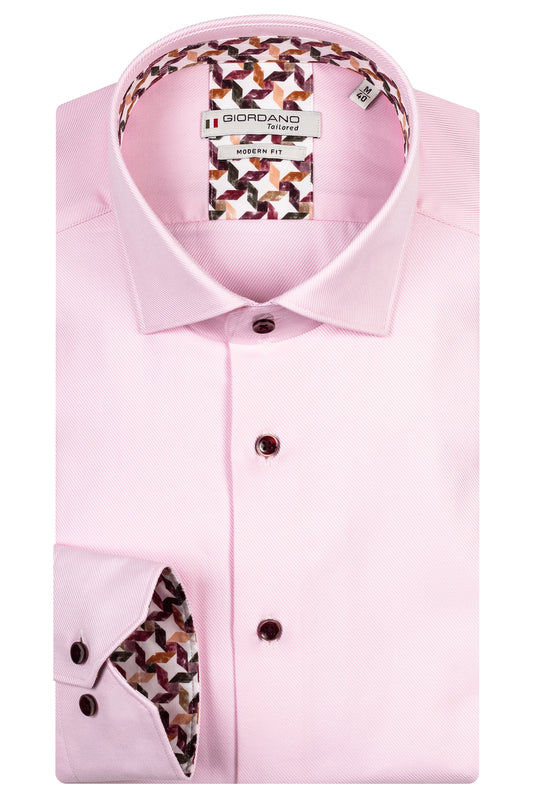 Giordano Soft Pink Luxury Cotton Shirt