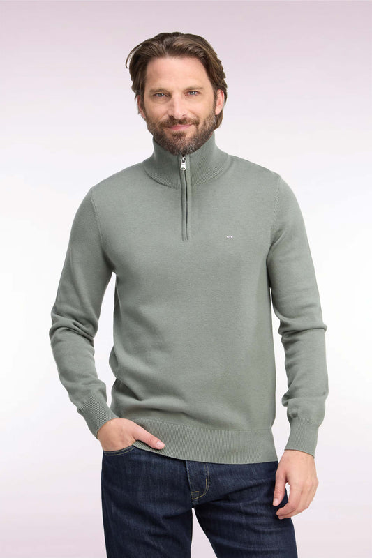Eden Park Edinburgh Jumper - Sage Green
