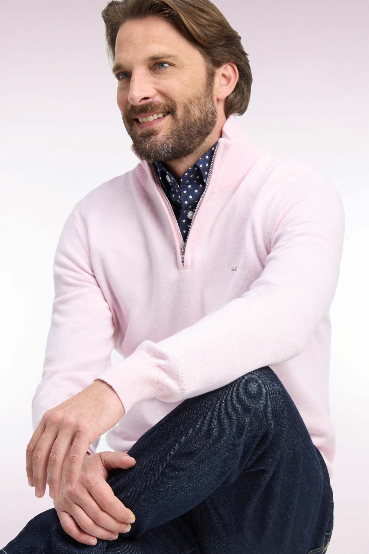 Eden Park Edinburgh Jumper - Pink