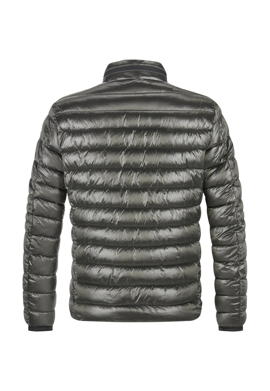 Milestone Grey Quilted Jacket
