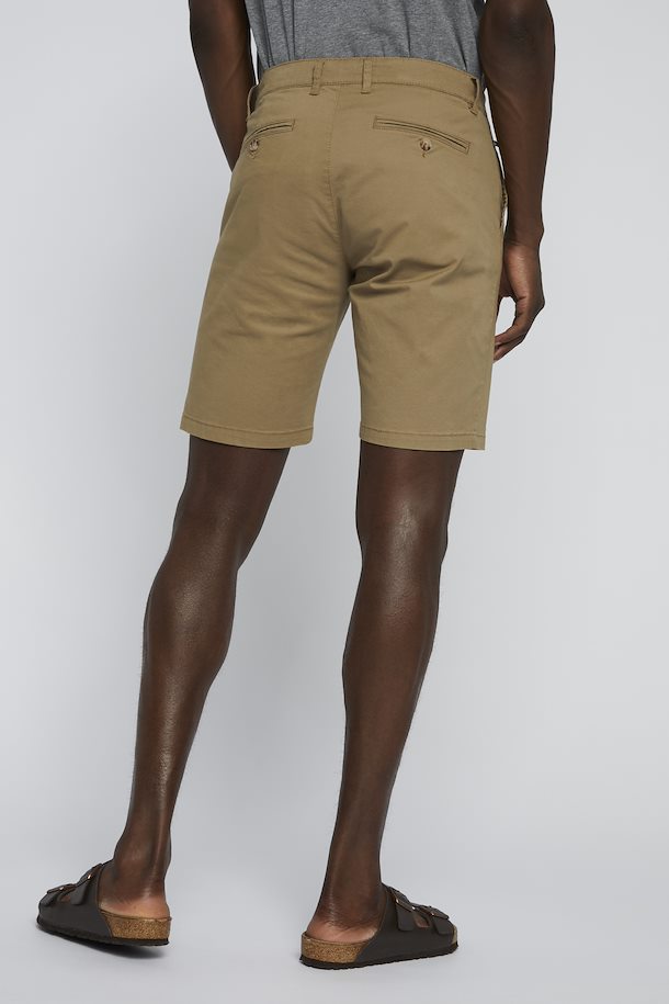 Matinique Khaki Cotton Shorts
