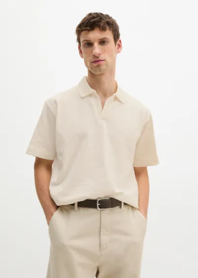 Marc O'Polo shirt Jersey Structure regular made from heavy ribbed jersey