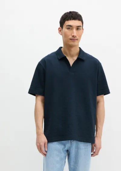 Marc O'Polo shirt Jersey Structure regular made from heavy ribbed jersey