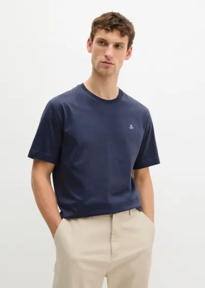 Marc O'Polo Blue Round Neck Tee