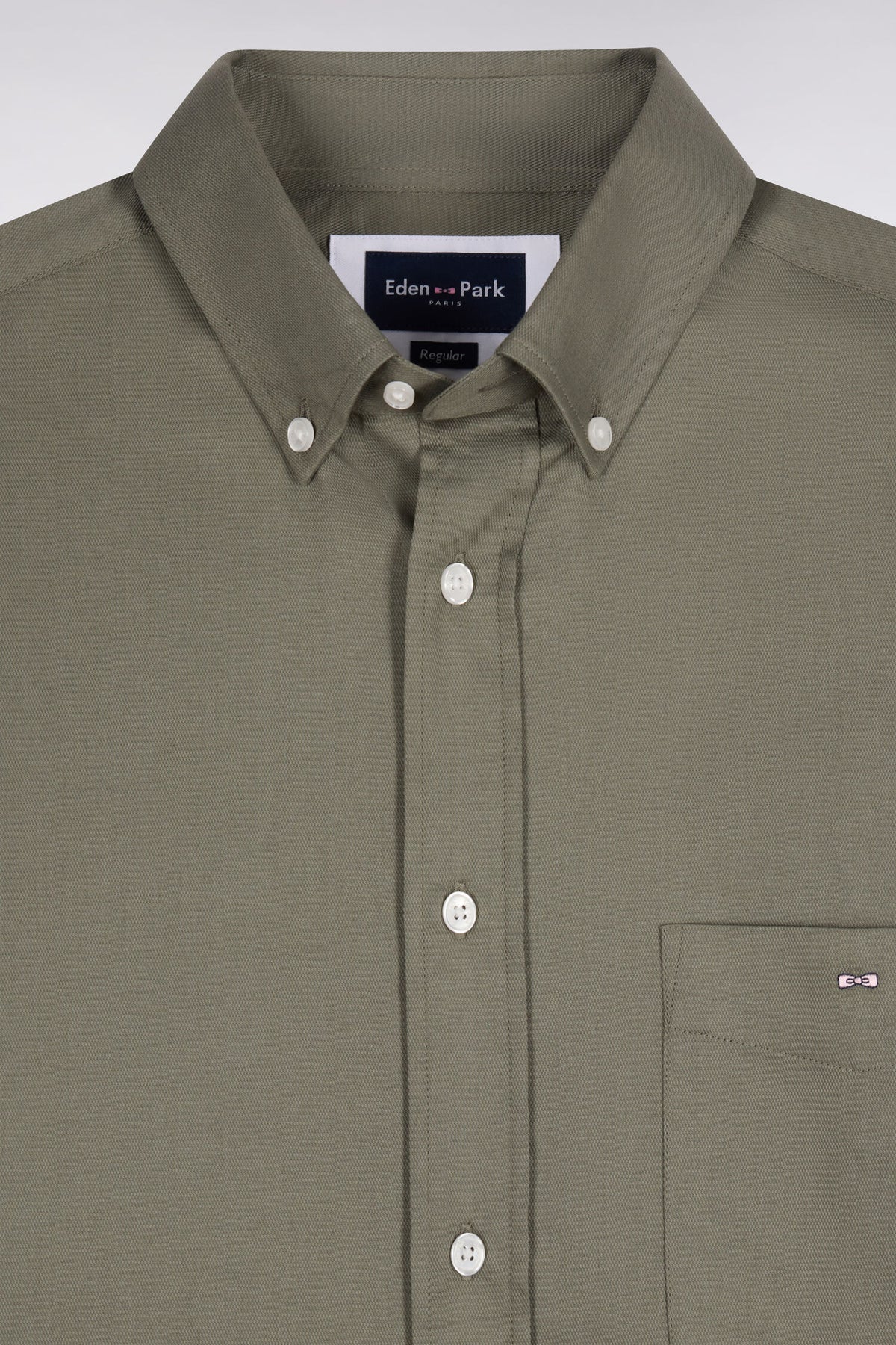 Eden Park Pique Develo Shirt - Basil - photo 3