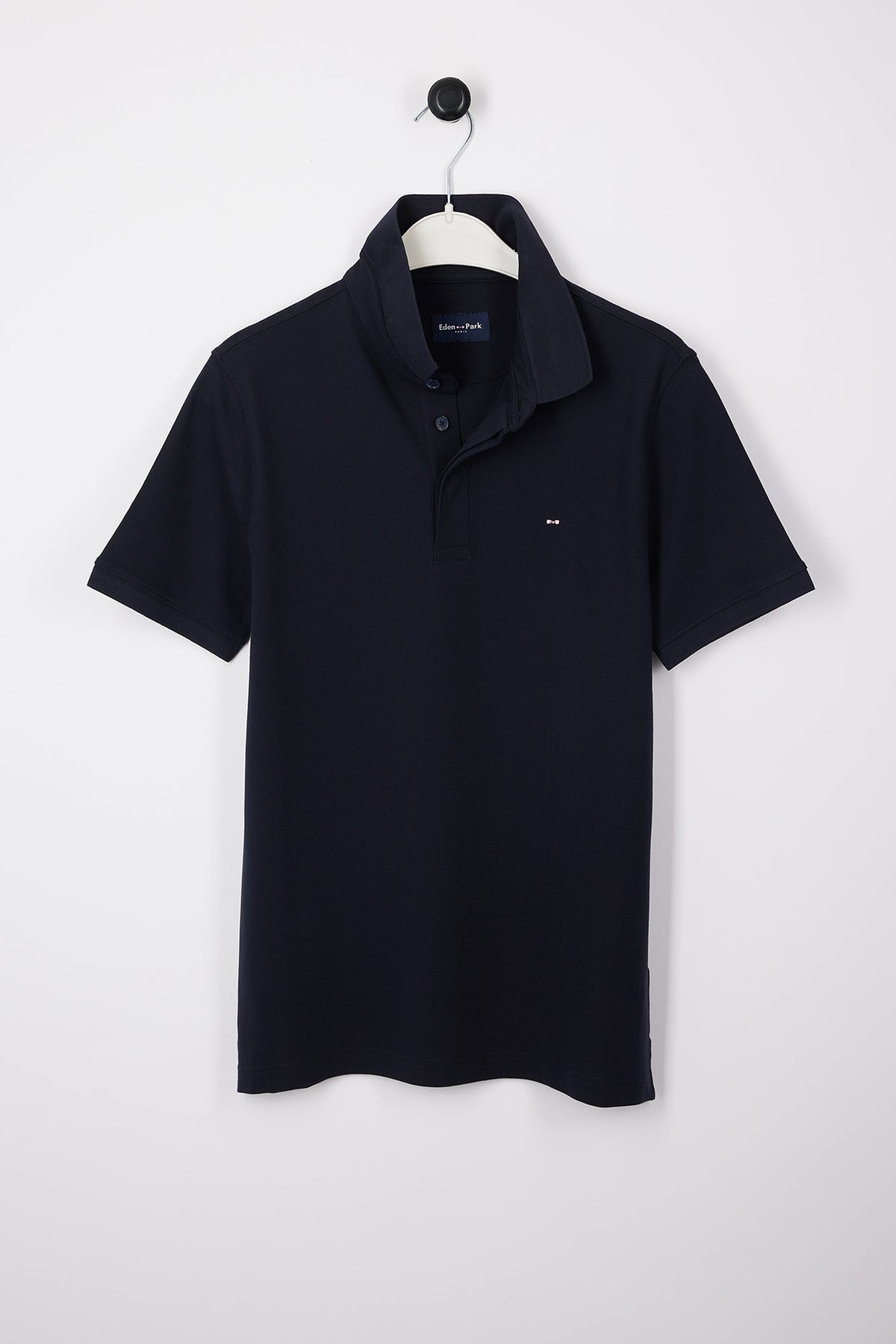 Eden Park Plan de Jeu Short Sleeve Polo - Navy - photo 2