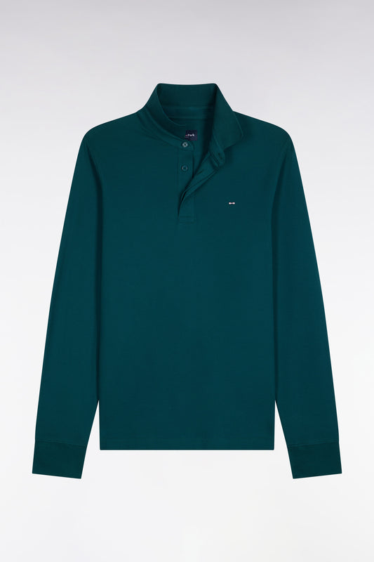 Eden Park Plan de Jeu Long Sleeve Polo - Futaie - photo 1