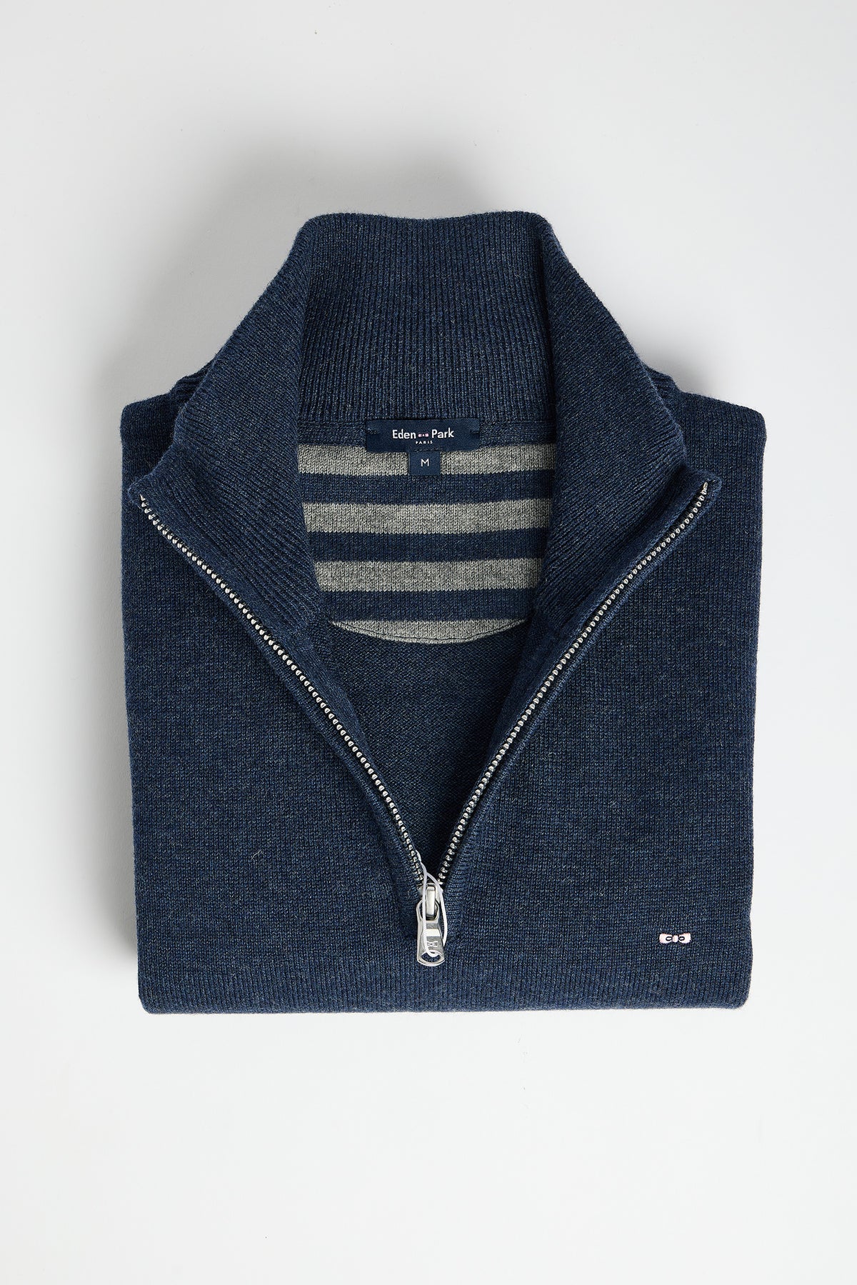 Eden Park Edinburgh Jumper - Dark Blue Marl - photo 2