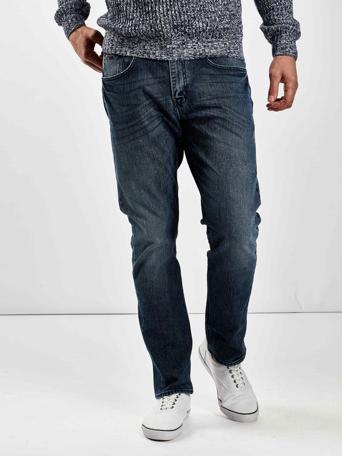 Mish Mash FLEX Light Denim Straight Leg, Stretch Cotton Jeans at StylishGuy Men's Boutique Dublin