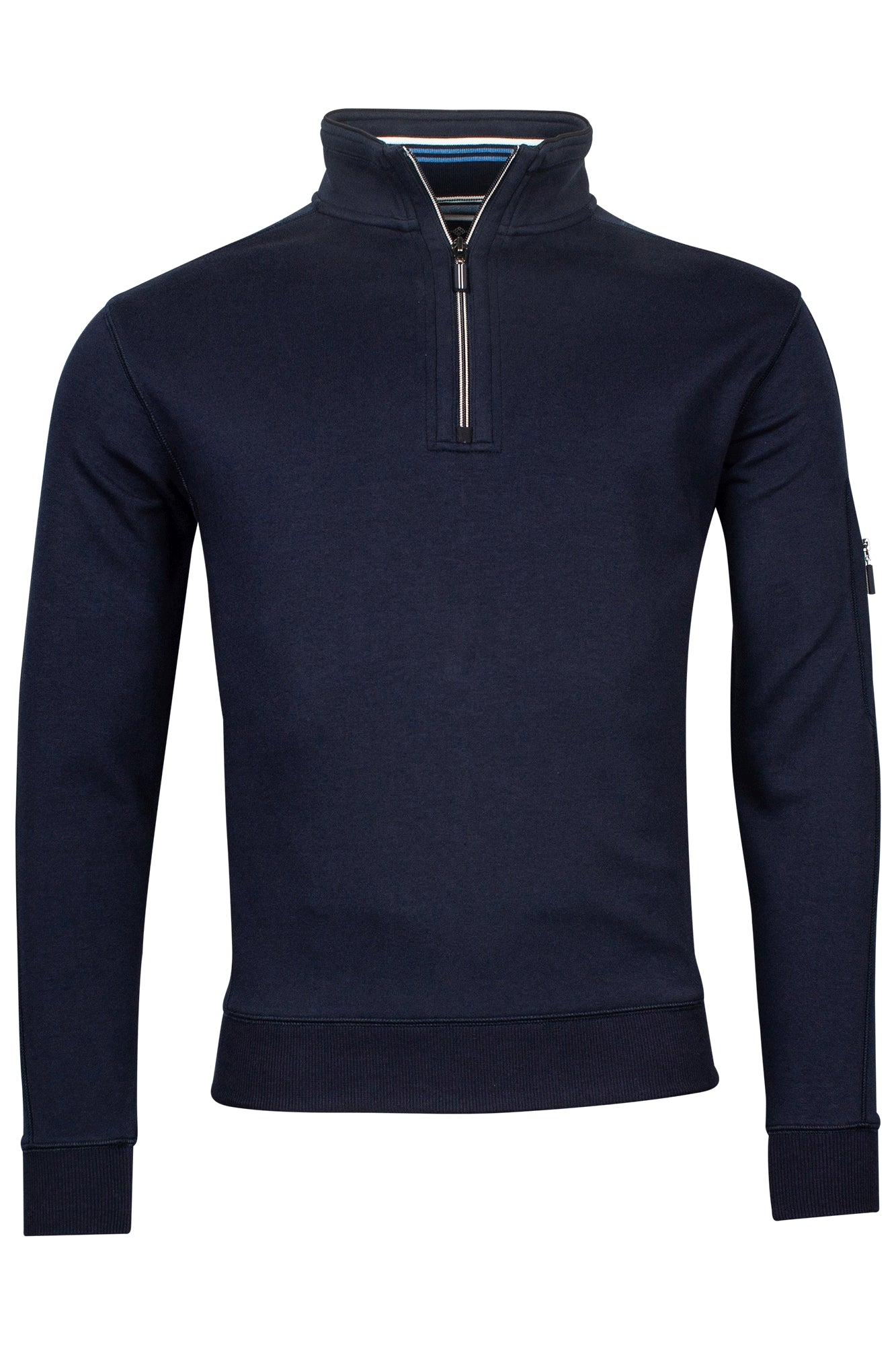 Navy Half Zip Jumper