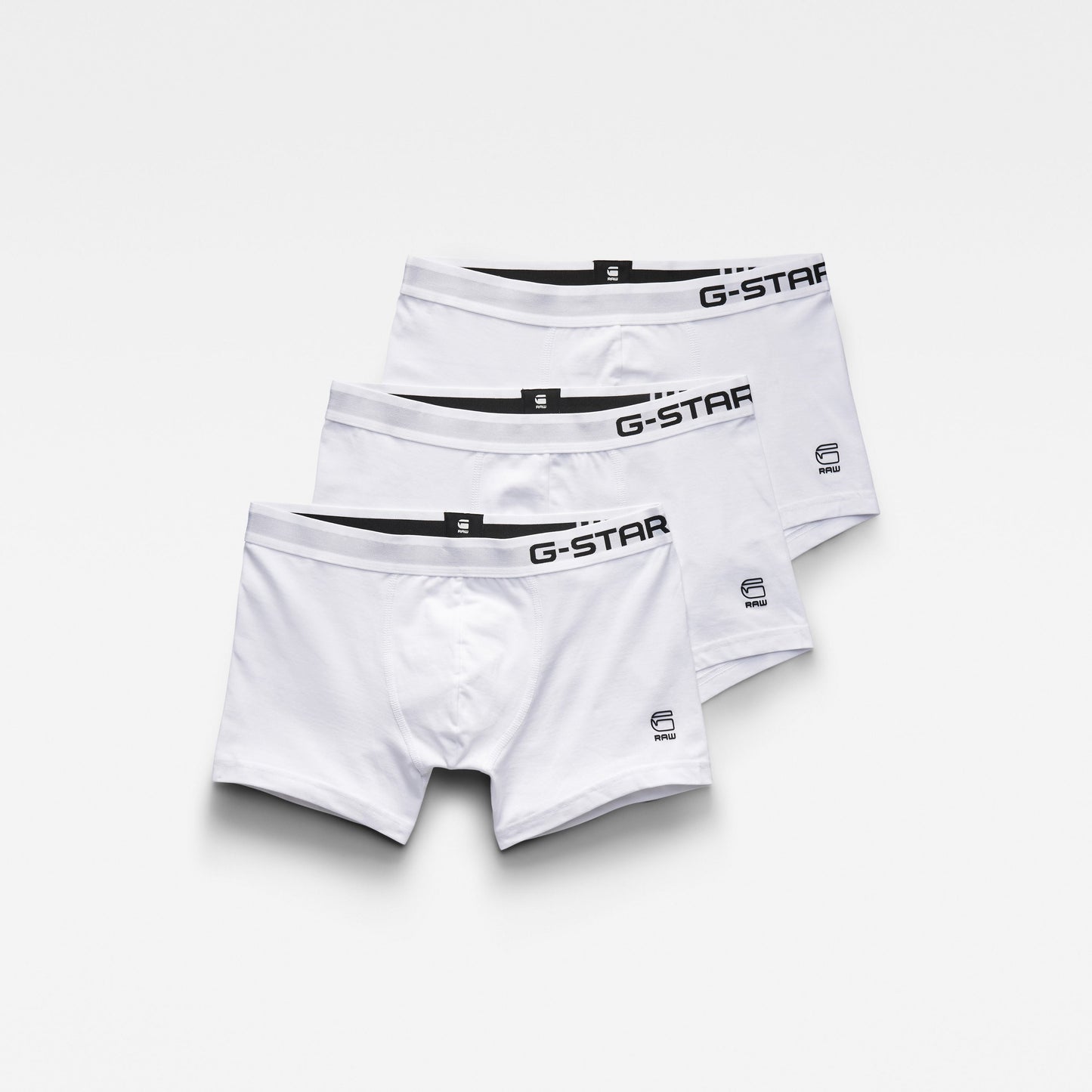 G-Star Classic White Boxer Shorts (3 Pack)