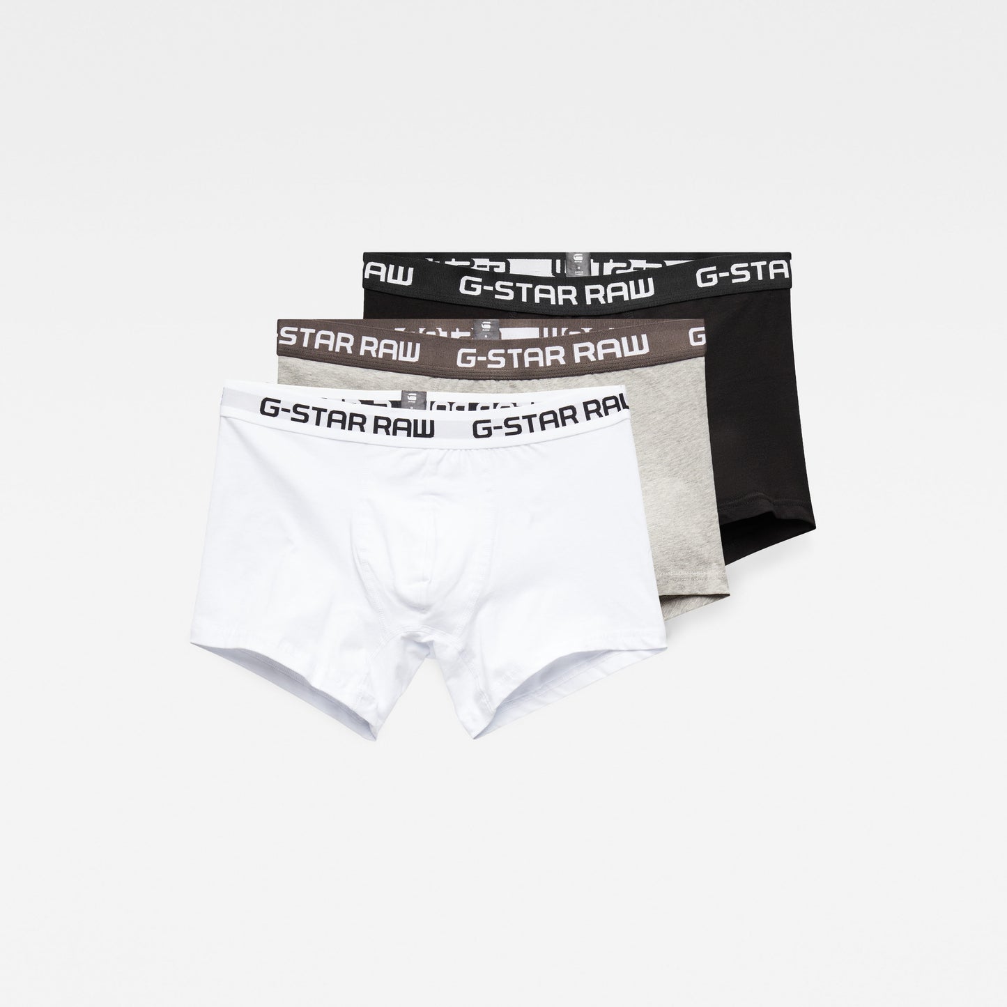 G-Star Classic Greys Boxer Shorts (3 Pack)