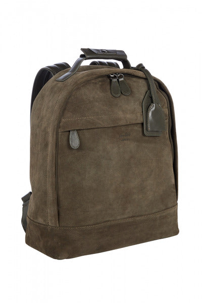 Dark Green Suede Backpack from Van Gils at StylishGuy Menswear Dublin