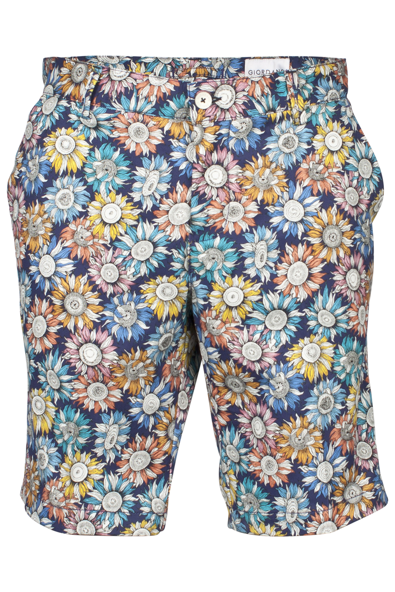 Giordano Sunflower Print Shorts at StylishGuy Menswear