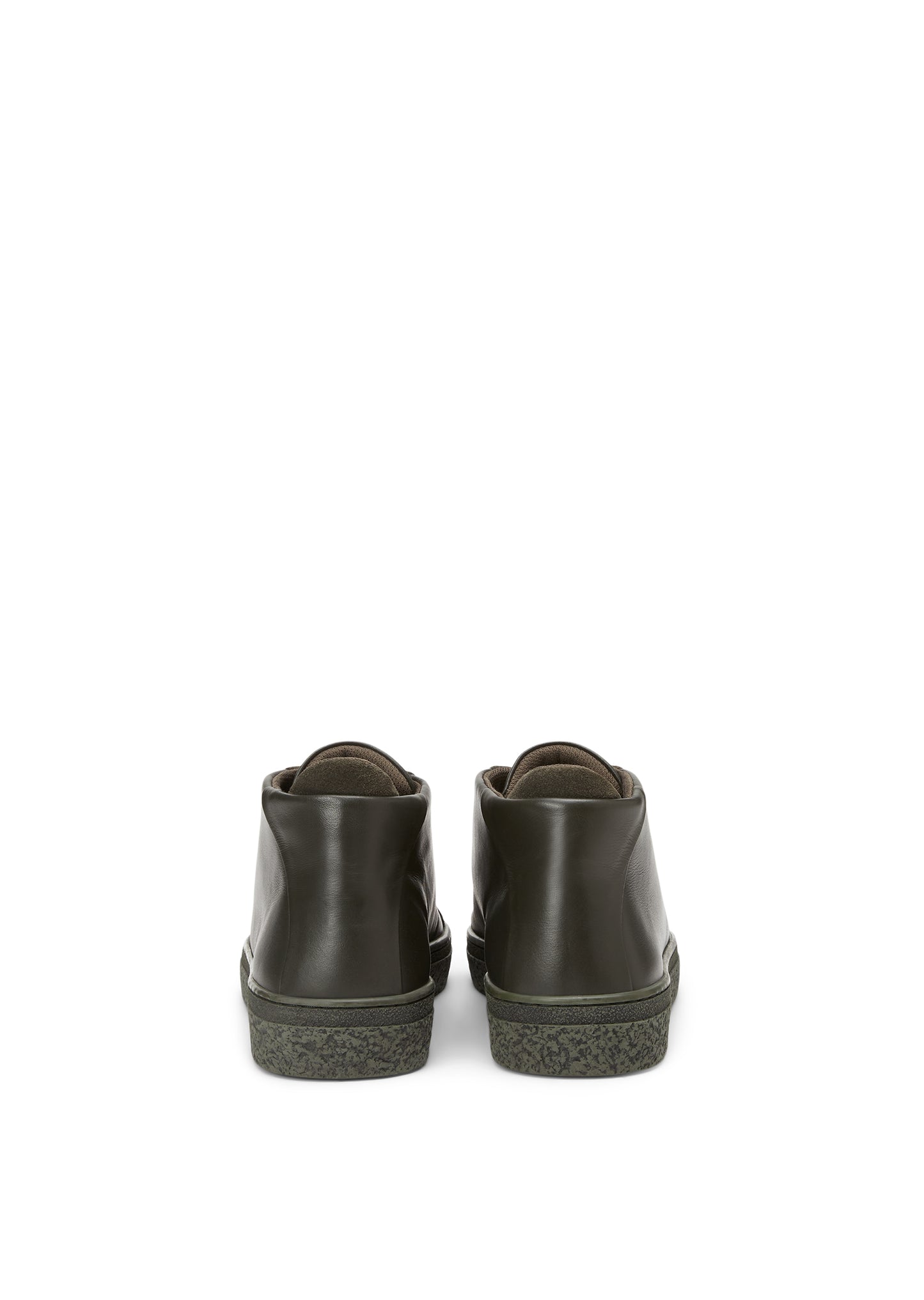 Marc O'Polo Forest Green High-Top Trainer