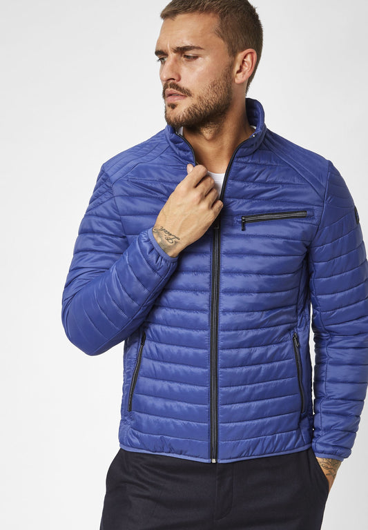 S4 Lightweight Blue Quilted Jacket for Outerwear at StylishGuy Menswear