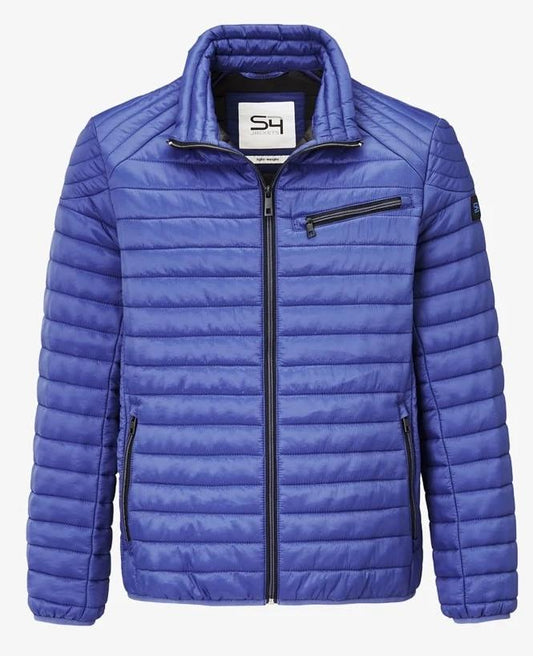 S4 Lightweight Blue Quilted Jacket for Outerwear at StylishGuy Menswear