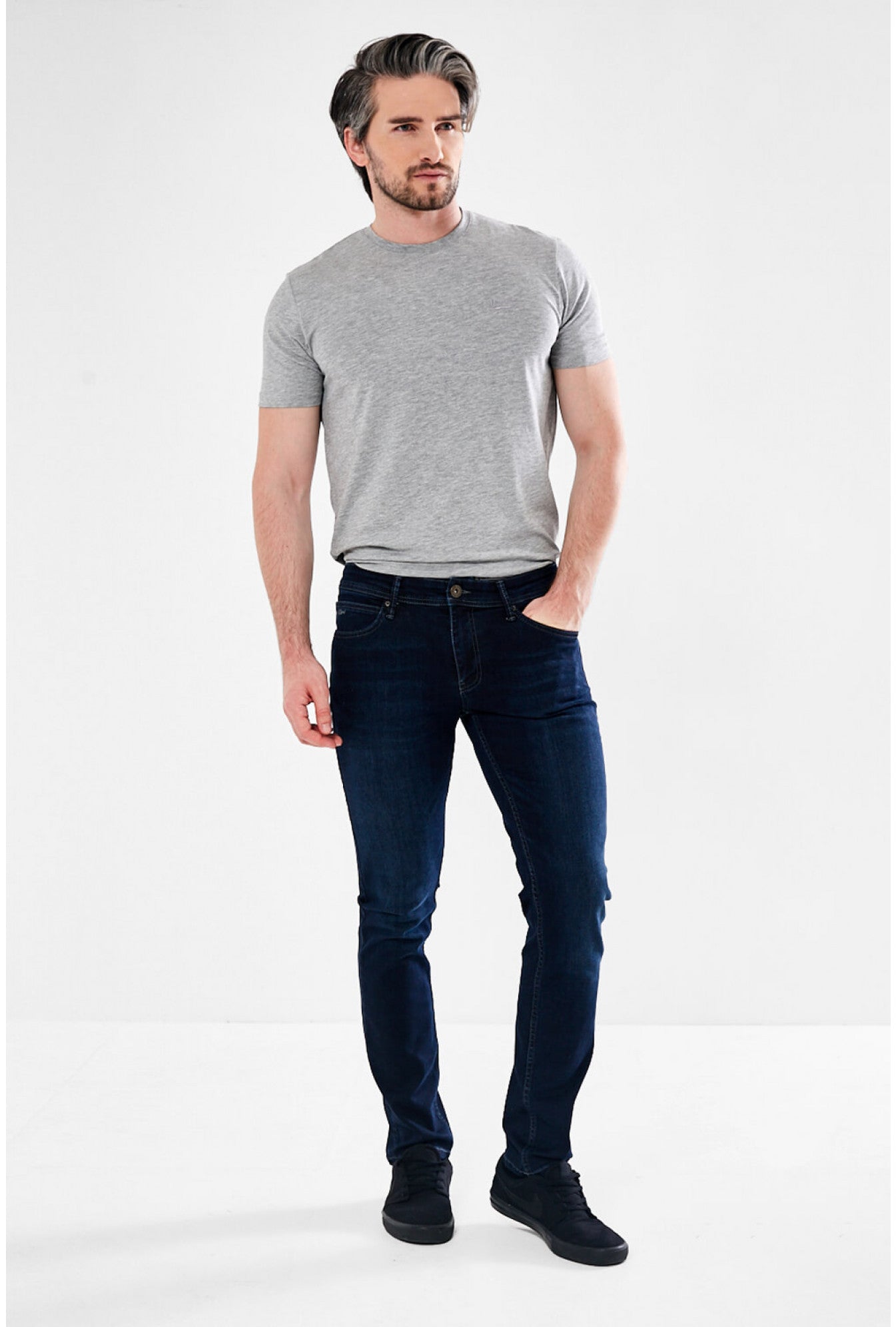 "Miami" Scott & Wade Dark Wash, Straight Leg, Regular Fit Jeans at StylishGuy Menswear