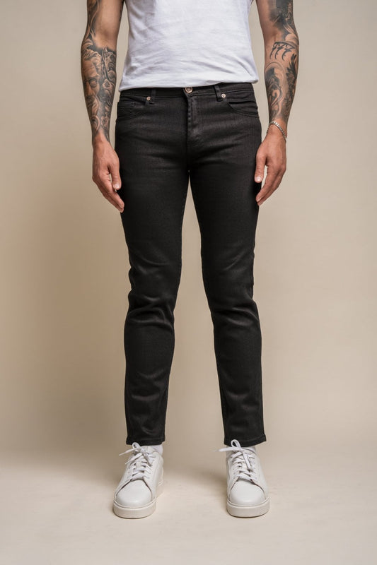 Milano Denim Jeans - Black